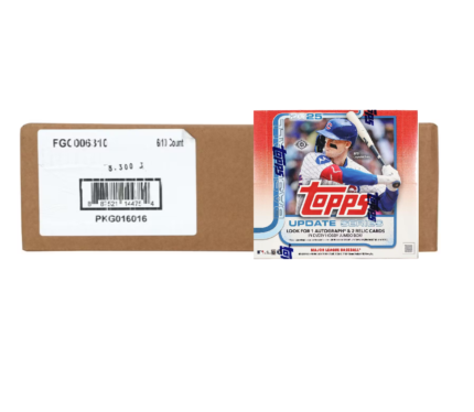 2025 Topps Update Series Baseball Jumbo 6-Box Case