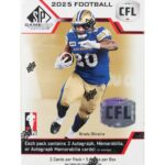 2025 Upper Deck CFL SP Game Used Football Hobby Box