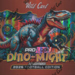 2025 Wild Card Dino-Might Pro-Look Football Hobby Box