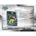 2025 Bowman University Chrome Football Jumbo Box - Image 3