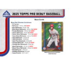 2025 Topps Pro Debut Baseball Jumbo Hobby Box - Image 4