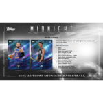 2025/26 Topps Midnight Basketball Hobby 8 Box Case - Image 3
