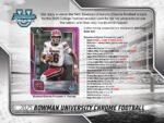 2025 Bowman University Chrome Football Hobby Jumbo Box - Image 2