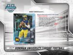 2025 Bowman University Chrome Football Hobby Jumbo Box - Image 3