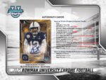 2025 Bowman University Chrome Football Hobby Jumbo Box - Image 7