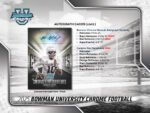2025 Bowman University Chrome Football Hobby Jumbo Box - Image 8