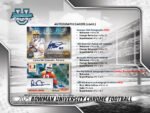 2025 Bowman University Chrome Football Hobby Jumbo Box - Image 9