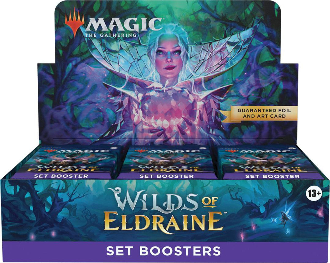 33229__87369 Magic the Gathering Wilds of Eldraine Set Booster 6 box case - Image 1