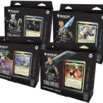 Magic the Gathering Final Fantasy Commander 4 Deck Display Case