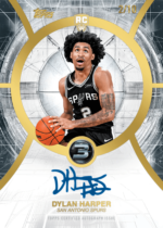 2025/26 Topps Three Basketball Hobby 4 Box Case - Image 9