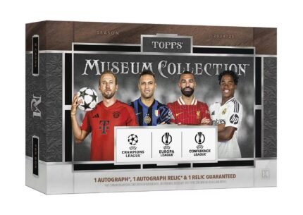 2024-25 Topps Museum Collection UEFA Club Competitions Soccer Hobby Box