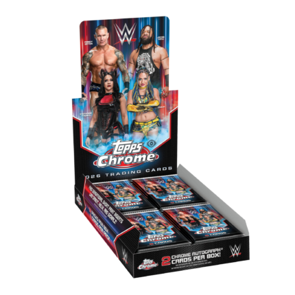 2026 Topps Chrome WWE Hobby Box