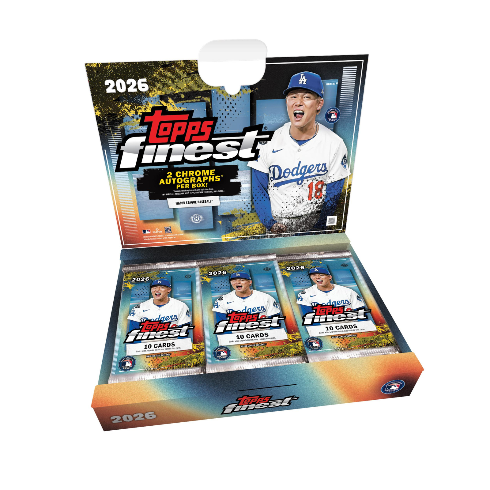 Untitled_2048_x_2048_px_95 2026 Topps Finest Baseball Hobby Box - Image 1
