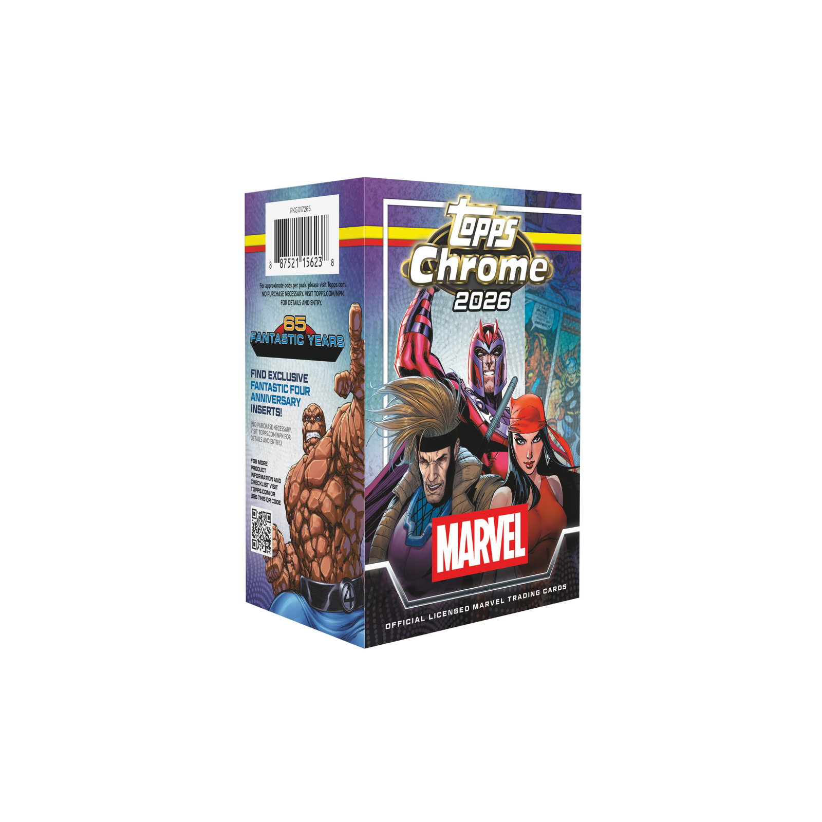 Untitled_2048_x_2048_px_96 2026 Topps Chrome Marvel Blaster 40-Box Case - Image 1