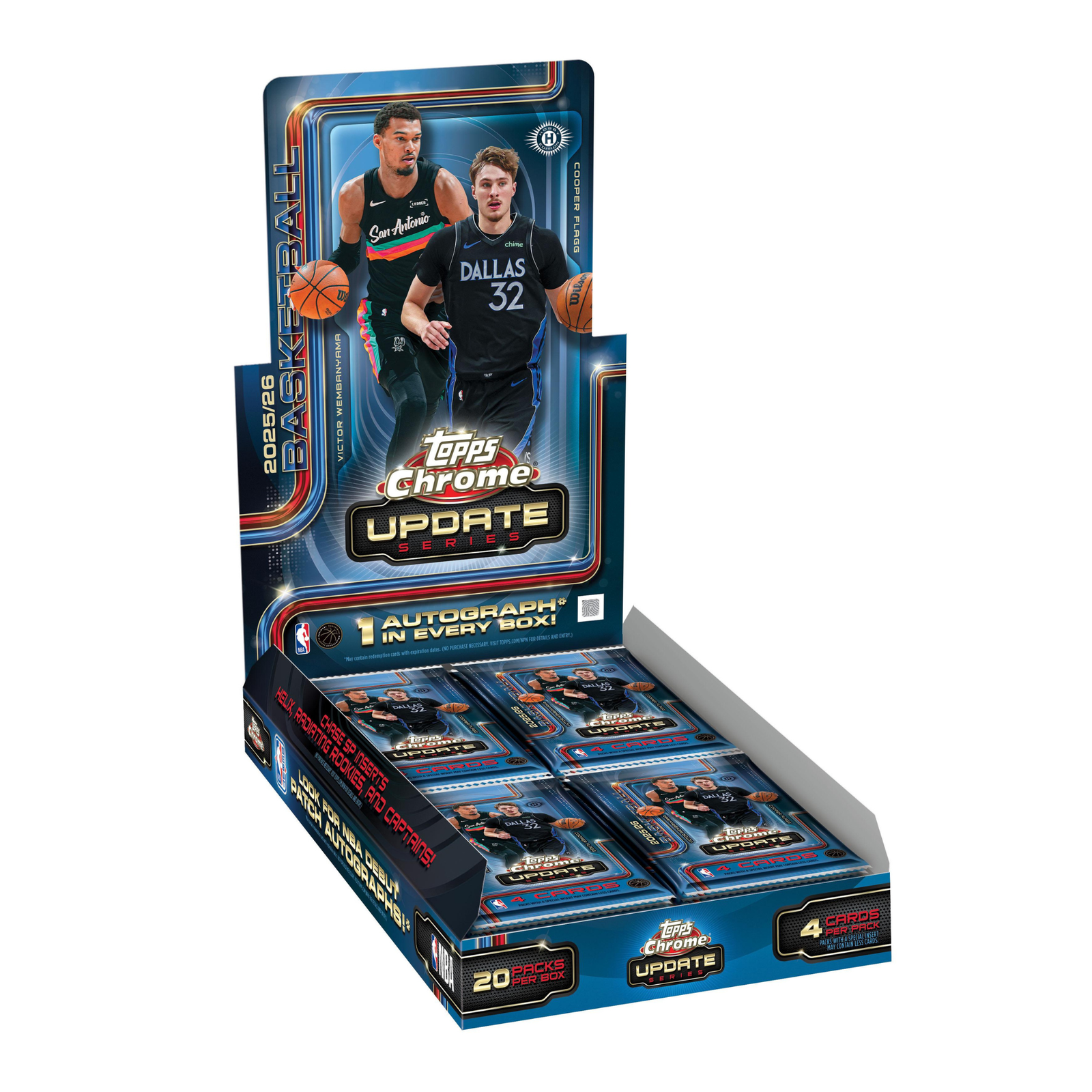 Untitled_2048x2048px_-2026-07-16T140135.958 2025-26 Topps Chrome Update Basketball Hobby Box - Image 1