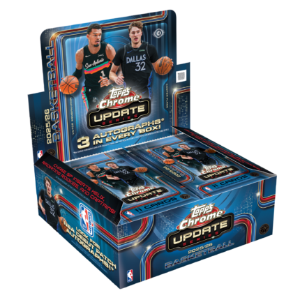 2025-26 Topps Chrome Update Basketball Jumbo Box