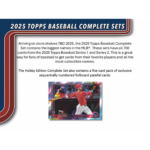 2025 Topps Baseball Complete Hobby Factory Set 12-Box Case