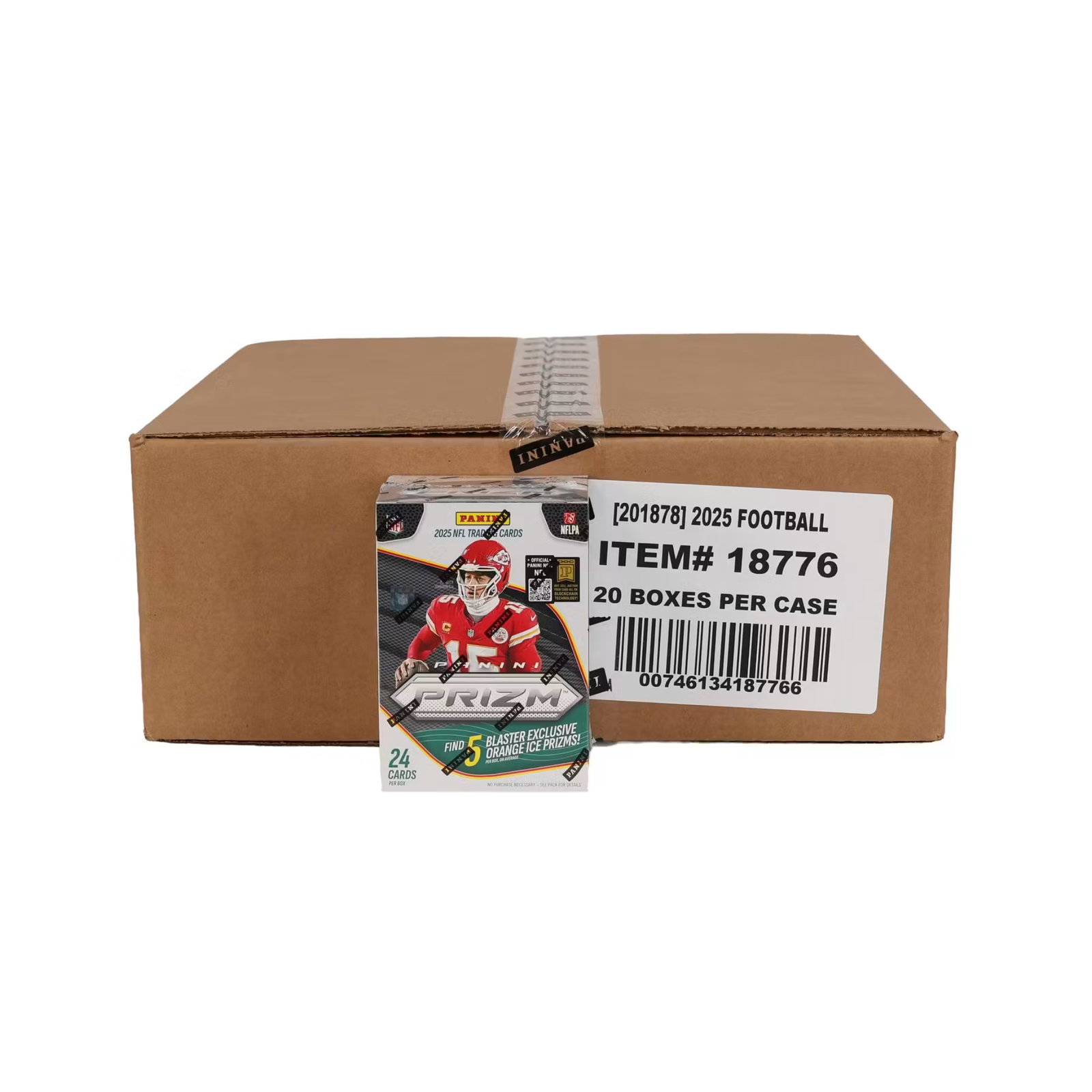 Untitled_2048x2048px_67 2025 Panini Prizm Football Hobby Blaster 20-Box Case - Image 1