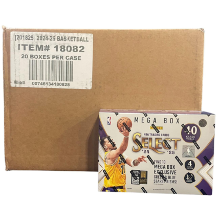 2024-25 Panini Select Basketball Mega 20-Box Case