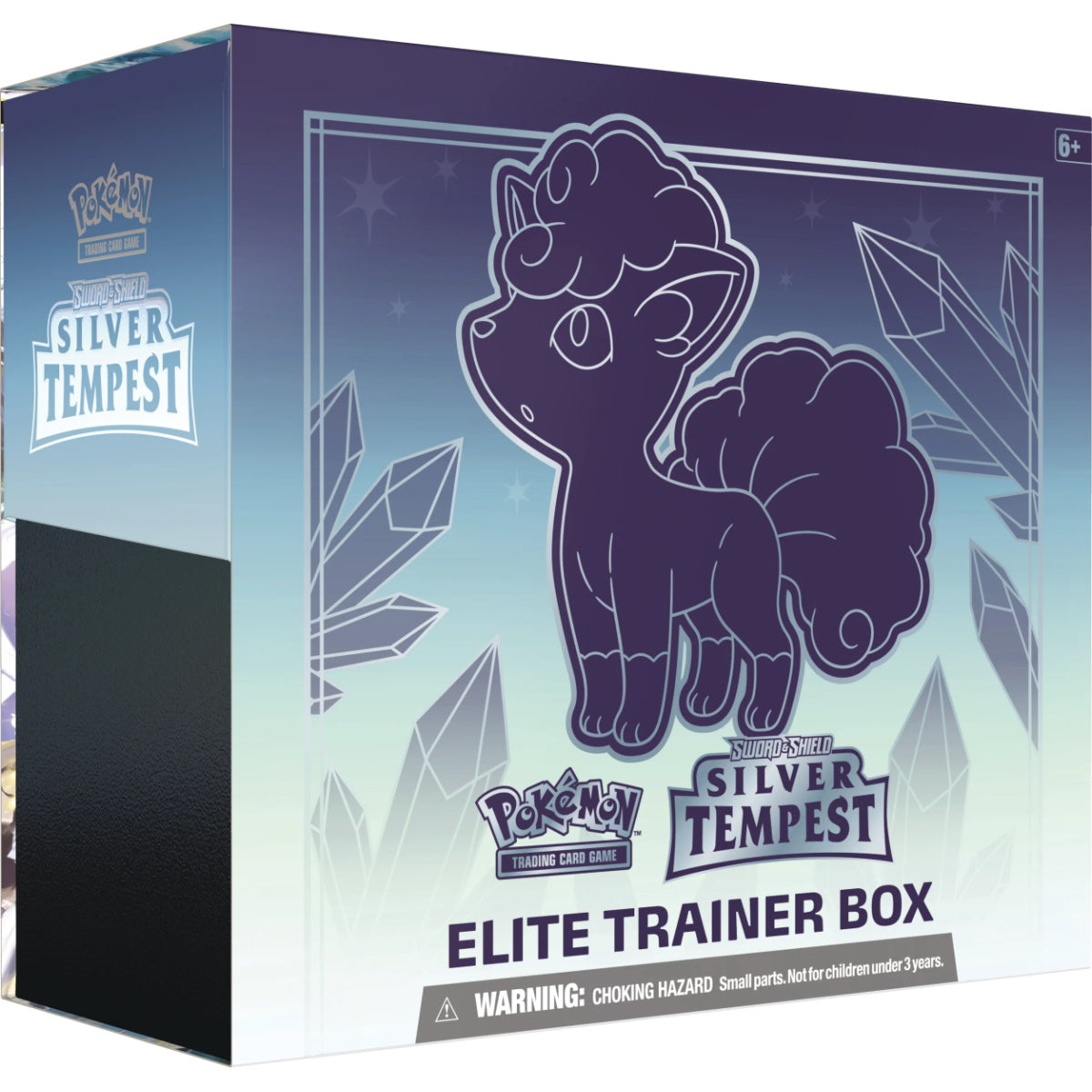 pokemontcgswordandshieldsilvertempestelitetrainerboxtradingcardgameboxcover Pokemon TCG: Sword & Shield - Silver Tempest Elite Trainer Box - Image 1