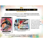 2024 Topps Inception Baseball Hobby 8 Box Case - Image 2