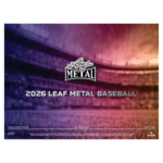 2026 Leaf Metal Baseball Hobby Jumbo Box - Image 2