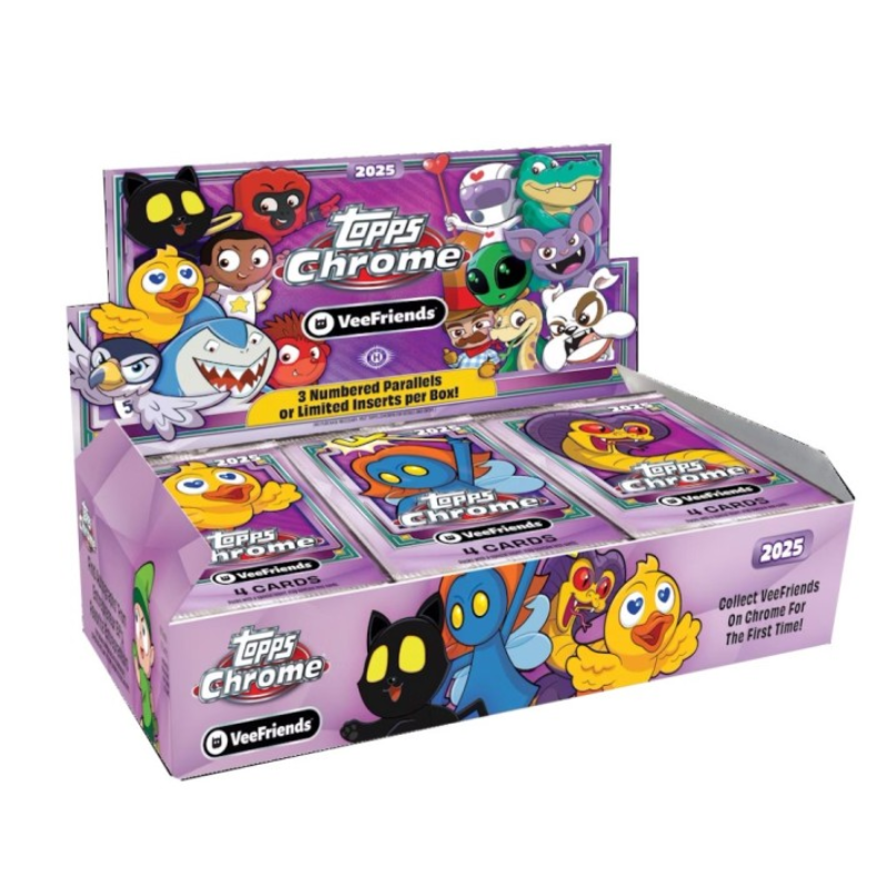 resizingforshopify-2025-05-02T152125.455_273513f1-7362-467e-8e09-a7318bcb14ab 2025 Topps Chrome VeeFriends Hobby Box - Image 1