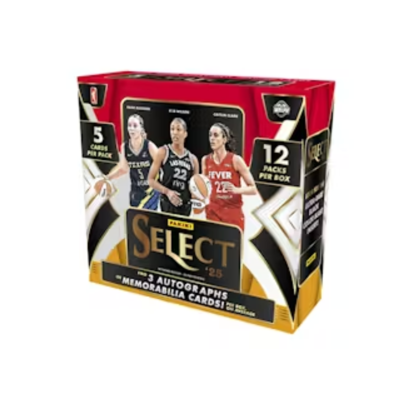 resizingforshopify-2026-04-01T125658.426 2025 Panini Select WNBA Basketball Hobby 12 Box Case - Image 1