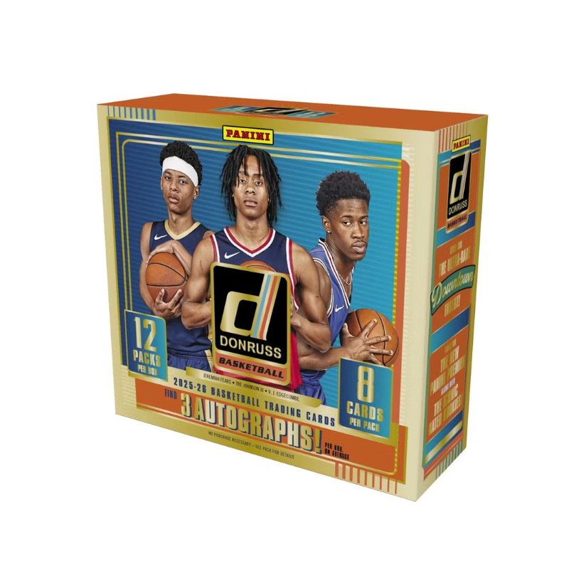 resizingforshopify-2026-04-23T161652.435-2 2025/26 Panini Donruss Basketball Hobby 16 Box Case - Image 1