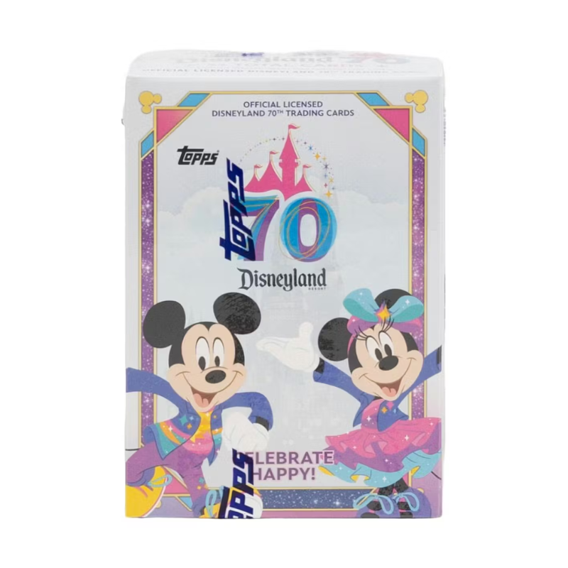 resizingforshopify-2026-05-21T111413.289 2025 Topps Disneyland 70th Anniversary Blaster 40 Box Case - Image 1