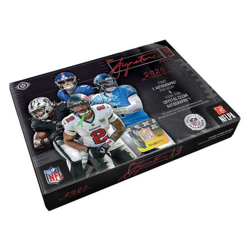 resizingforshopify-2026-05-26T144514.910-1 2025 Topps Signature Class Football Hobby Box - Image 1