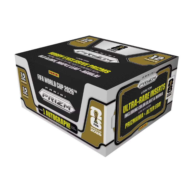 resizingforshopify-2026-05-28T125440.889 2026 Panini Prizm FIFA World Cup Soccer Hobby 12 Box Case - Image 1