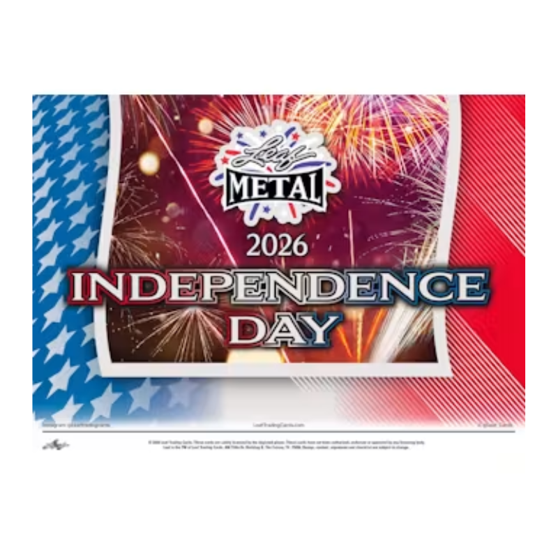 resizingforshopify-2026-06-15T155740.778 2026 Leaf Metal Independence Day Hobby 10 Box Case - Image 1