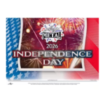 2026 Leaf Metal Independence Day Founding Fathers Hobby Box