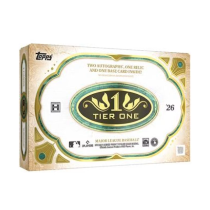 2026 Topps Tier One Baseball Hobby 12 Box Case