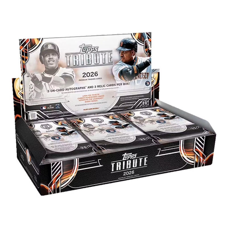 resizingforshopify-2026-07-23T154108.745_8475bc9a-d532-4571-bfbe-c1a172655908 2026 Topps Tribute Baseball Hobby Box - Image 1