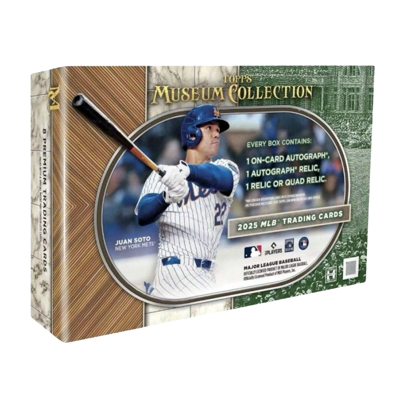 resizingforshopify_39 2025 Topps Museum Collection Baseball Hobby 8 Box Case - Image 1