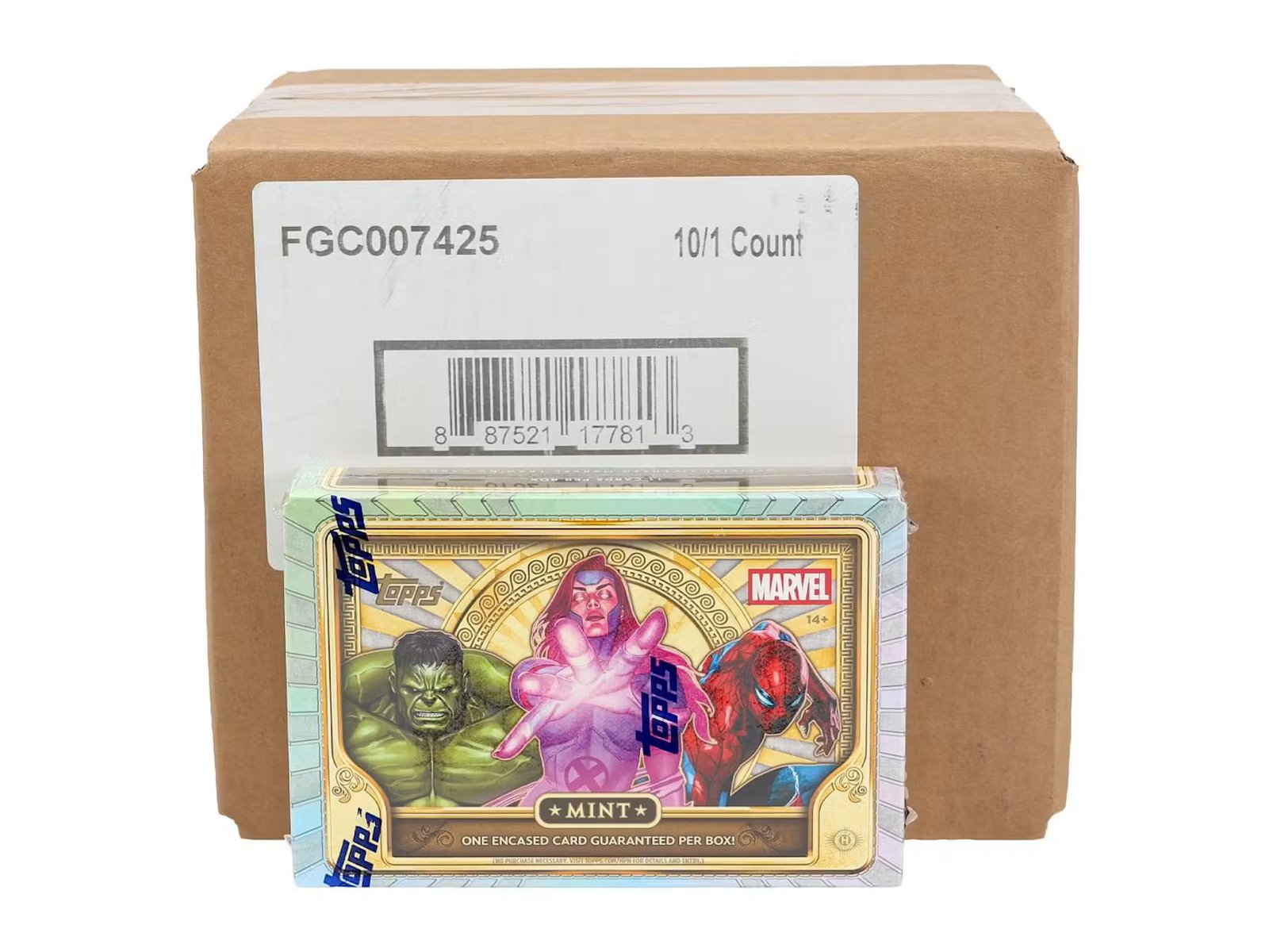 1010751_001_081726 2026 Topps Marvel Mint Hobby 10-Box Case - Image 1