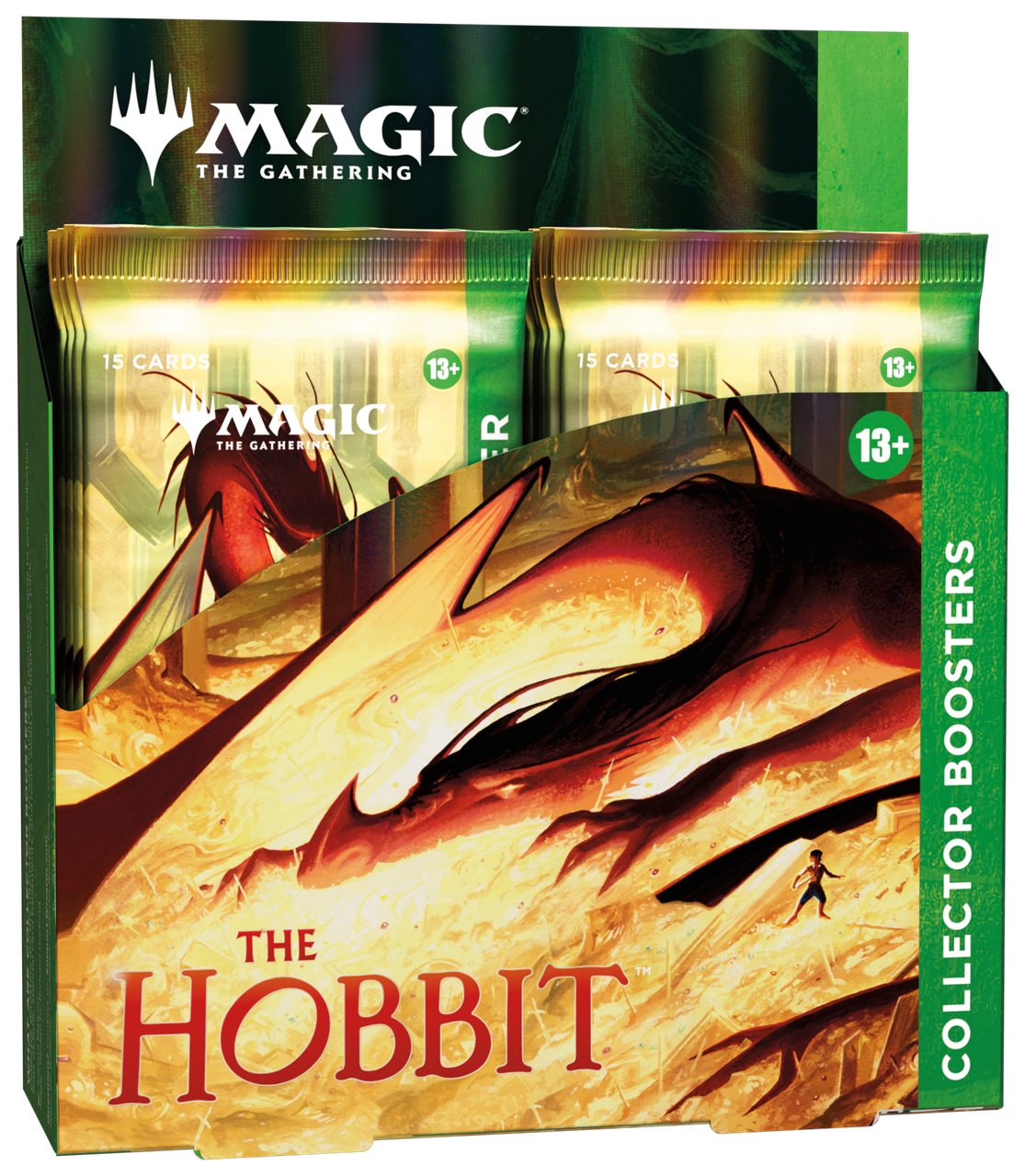 MTGHOB_EN_DspBx_Clctr_02_01__48106 Magic The Gathering: Universes Beyond The Hobbit Sealed Collector Booster Box 2026 MTG - Image 1