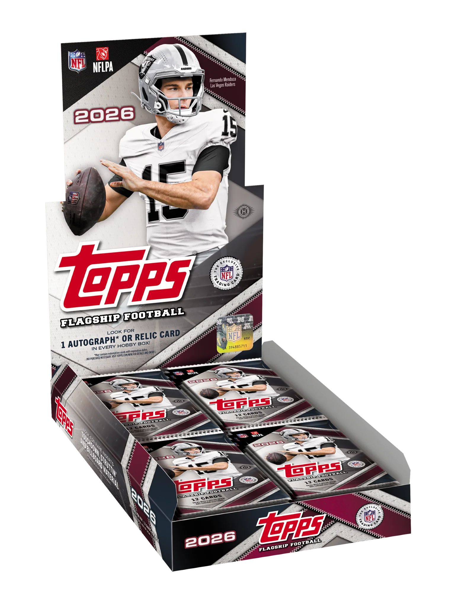 b6f86ad6-882c-4a6e-9815-1ecd4eede274 2026 Topps Flagship Football Hobby Box - Image 1