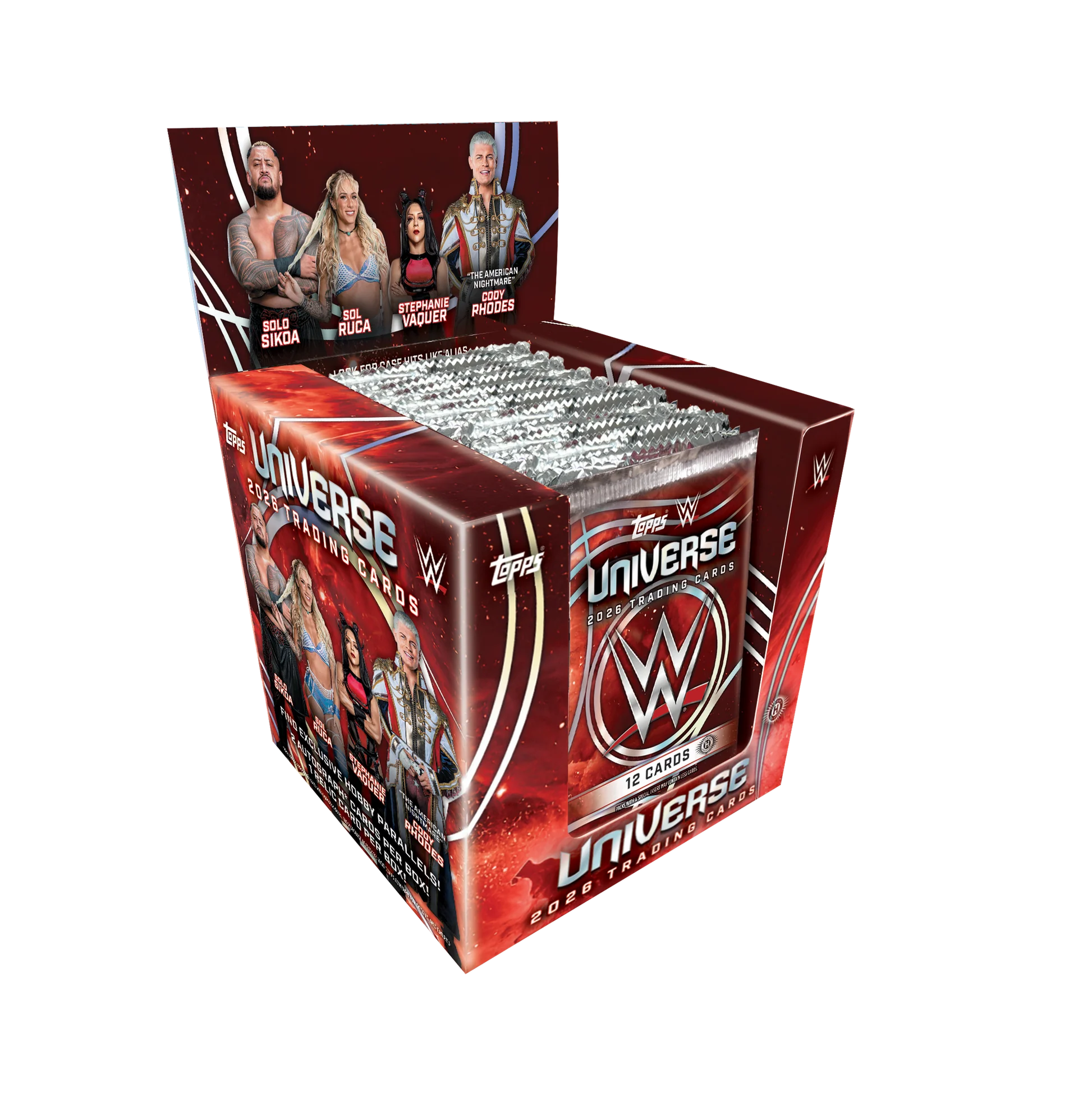 da0244d0-bfec-4dc9-b874-8b492d4c973d 2026 Topps WWE Universe Factory Sealed Hobby Box - Image 1